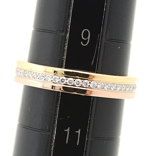 Cartier Vendome Diamond Ring 750YG×WG×PG in Great Condition