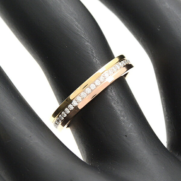 Cartier Vendome Diamond Ring 750YG×WG×PG in Great Condition