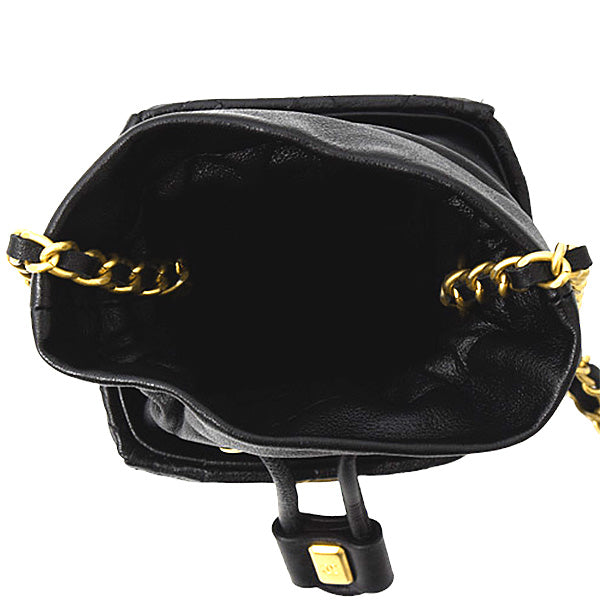 Chanel Lambskin Matelasse Mini Chain Shoulder Bag