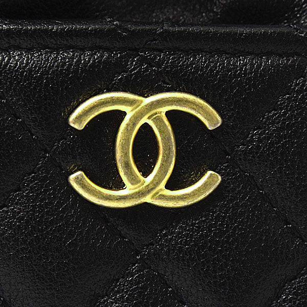 Chanel Lambskin Matelasse Mini Chain Shoulder Bag