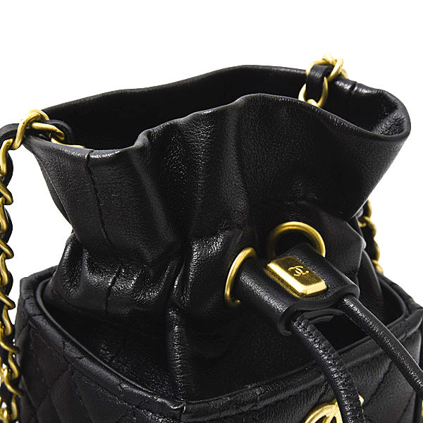 Chanel Lambskin Matelasse Mini Chain Shoulder Bag