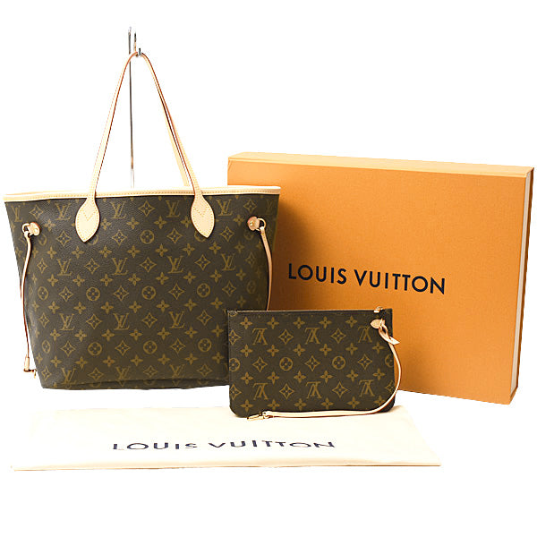 Louis Vuitton Monogram Neverfull MM Tote Bag in Pristine Condition