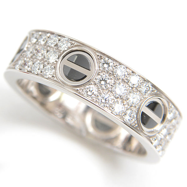 Cartier Love Ring Diamond White Gold 59