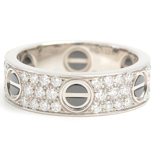 Cartier Love Ring Diamond White Gold 59