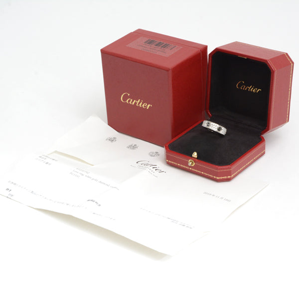 Cartier Love Ring Diamond White Gold 59