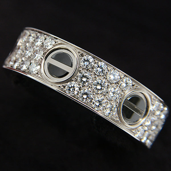 Cartier Love Ring Diamond White Gold 59