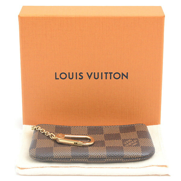 Louis Vuitton Damier Pochette Cles Key Holder N62658 in Pristine Condition