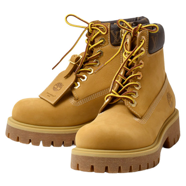 Louis Vuitton Timberland Leather Ankle Boots