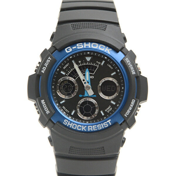 Casio G-SHOCK AW-591 Black Blue Quartz Watch