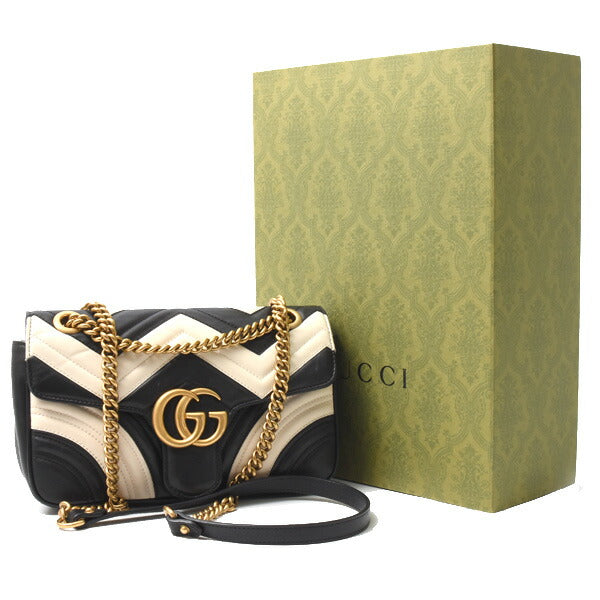 Gucci GG Marmont Leather Shoulder Bag 443497