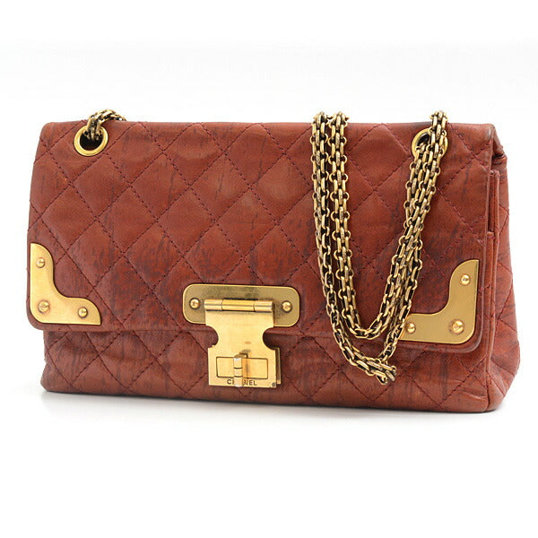 Chanel 2.55 Chain Shoulder Bag Red