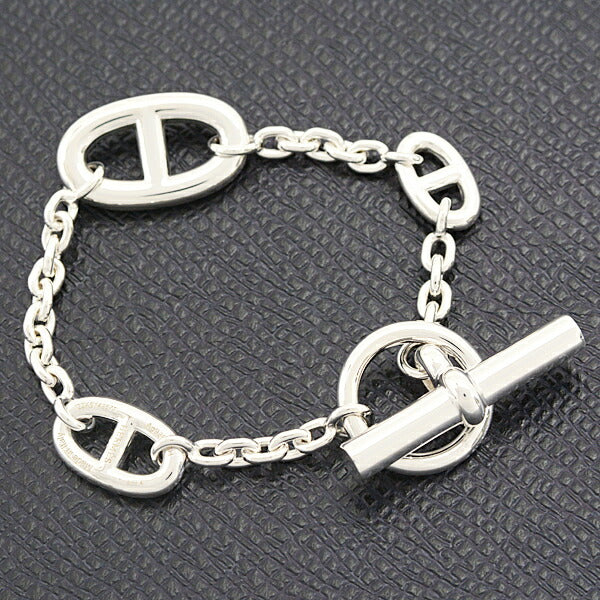 Hermes Silver Bracelet Chaine d'Ancre Farandole