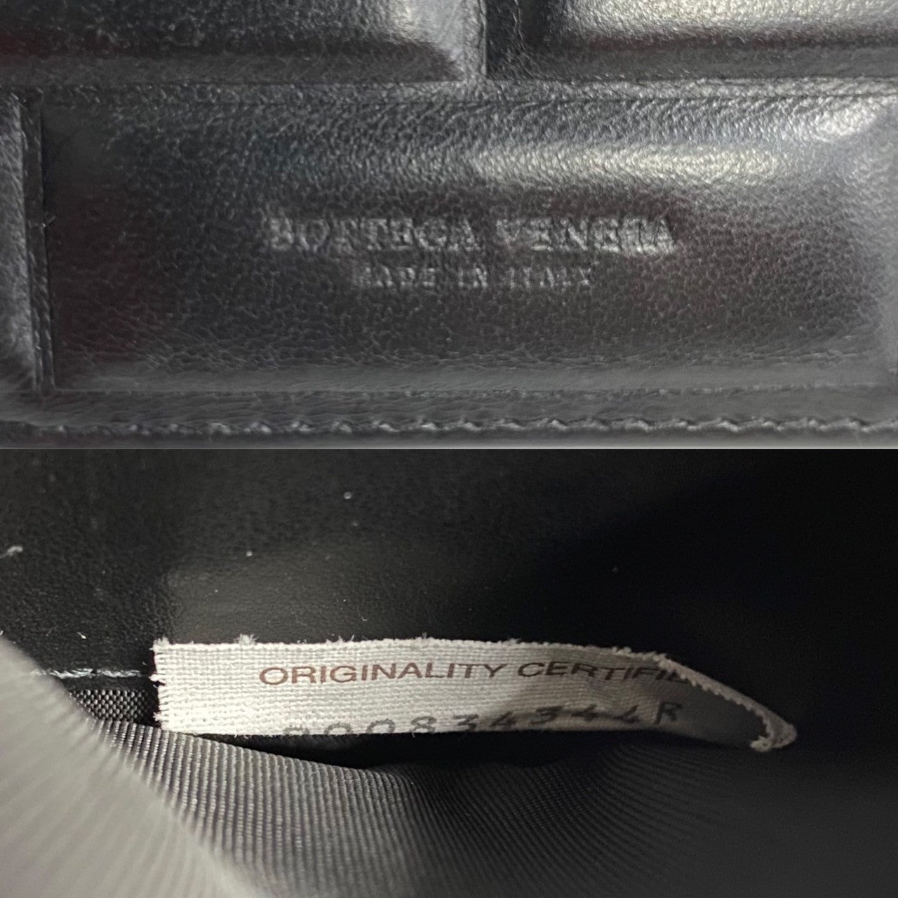 Bottega Veneta Padded Leather Bifold Wallet Leather Short Wallet 30922 in Good condition