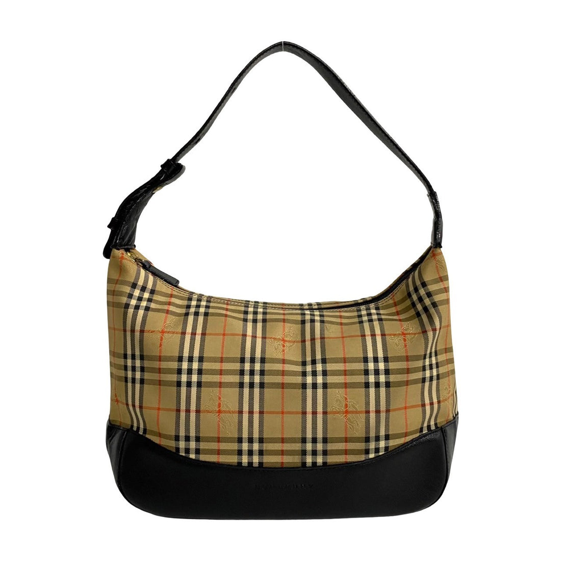 Burberry Haymarket Check Canvas Shoulder Bag Canvas Shoulder Bag in Very Good Condition