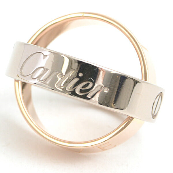 Cartier Secret Love Ring 750WG×PG Gold