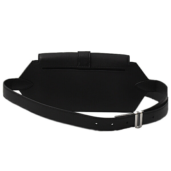 Hermes Elan Pocket 24 Waist Bag Black