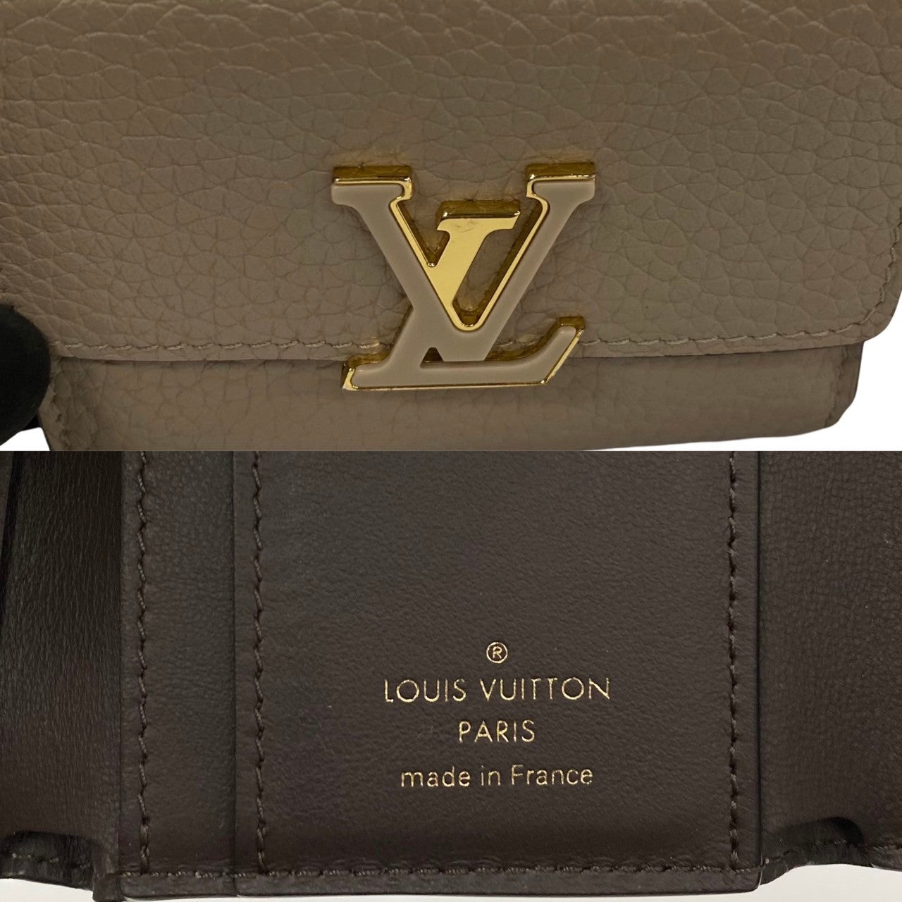 Louis Vuitton Capucines Wallet XS Leather Short Wallet M68747 in Excellent condition