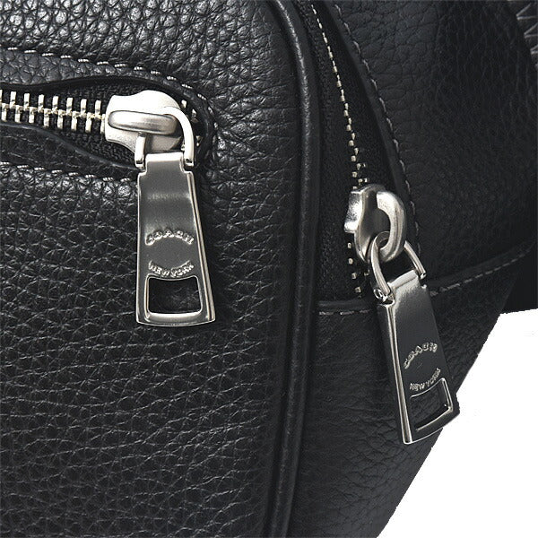 Coach Leather Belt Bag Black B2344 CJ507