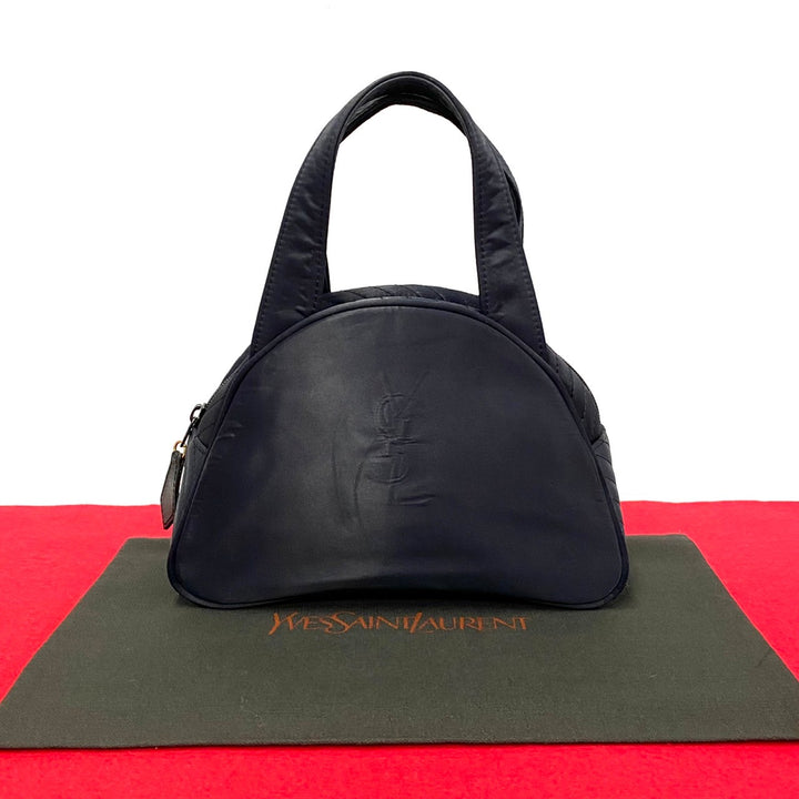 Yves Saint Laurent Nylon Mini Handbag Canvas Handbag in Very Good Condition