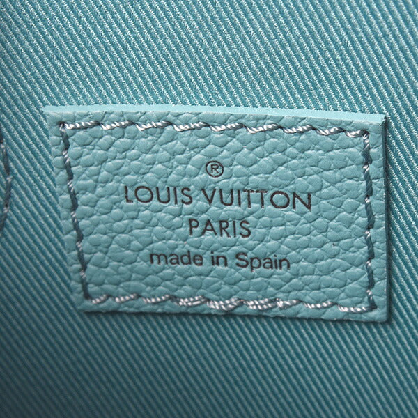 Louis Vuitton Sac Plat XS Turquoise Shoulder Bag