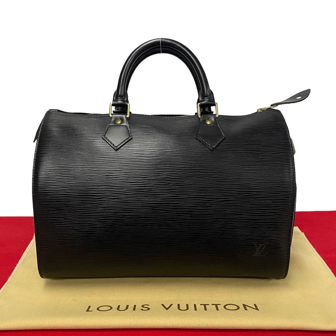 Louis Vuitton Speedy 30 Leather Handbag M59022 in Great Condition