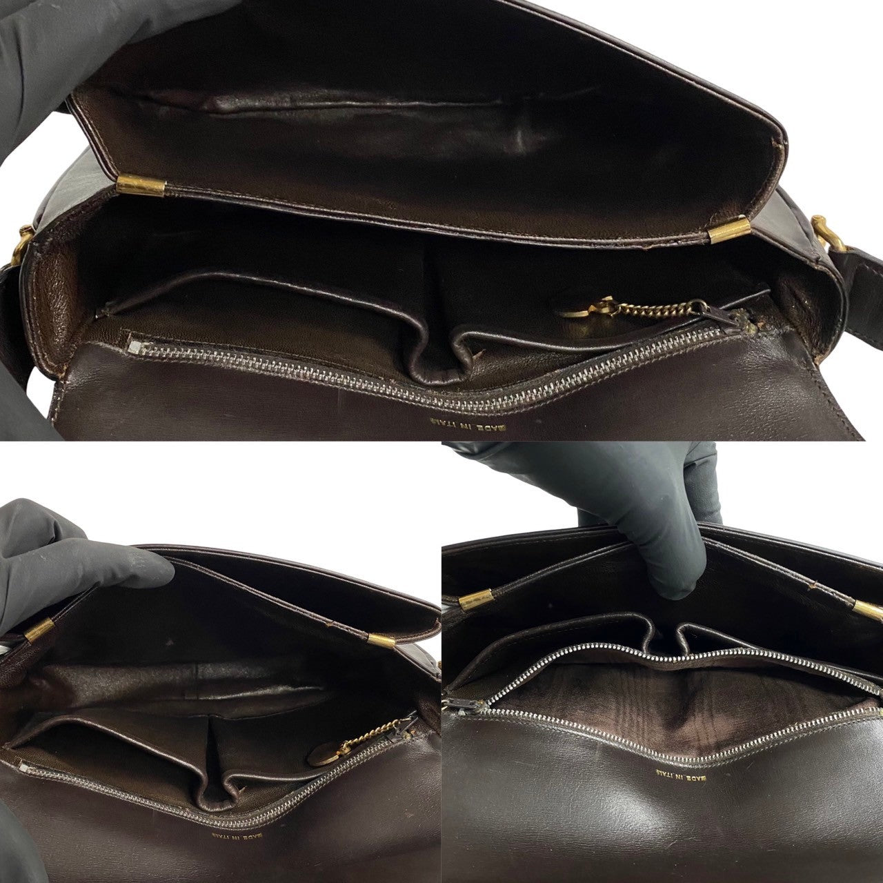 Celine Leather Shoulder Bag Leather Shoulder Bag in Very Good Condition