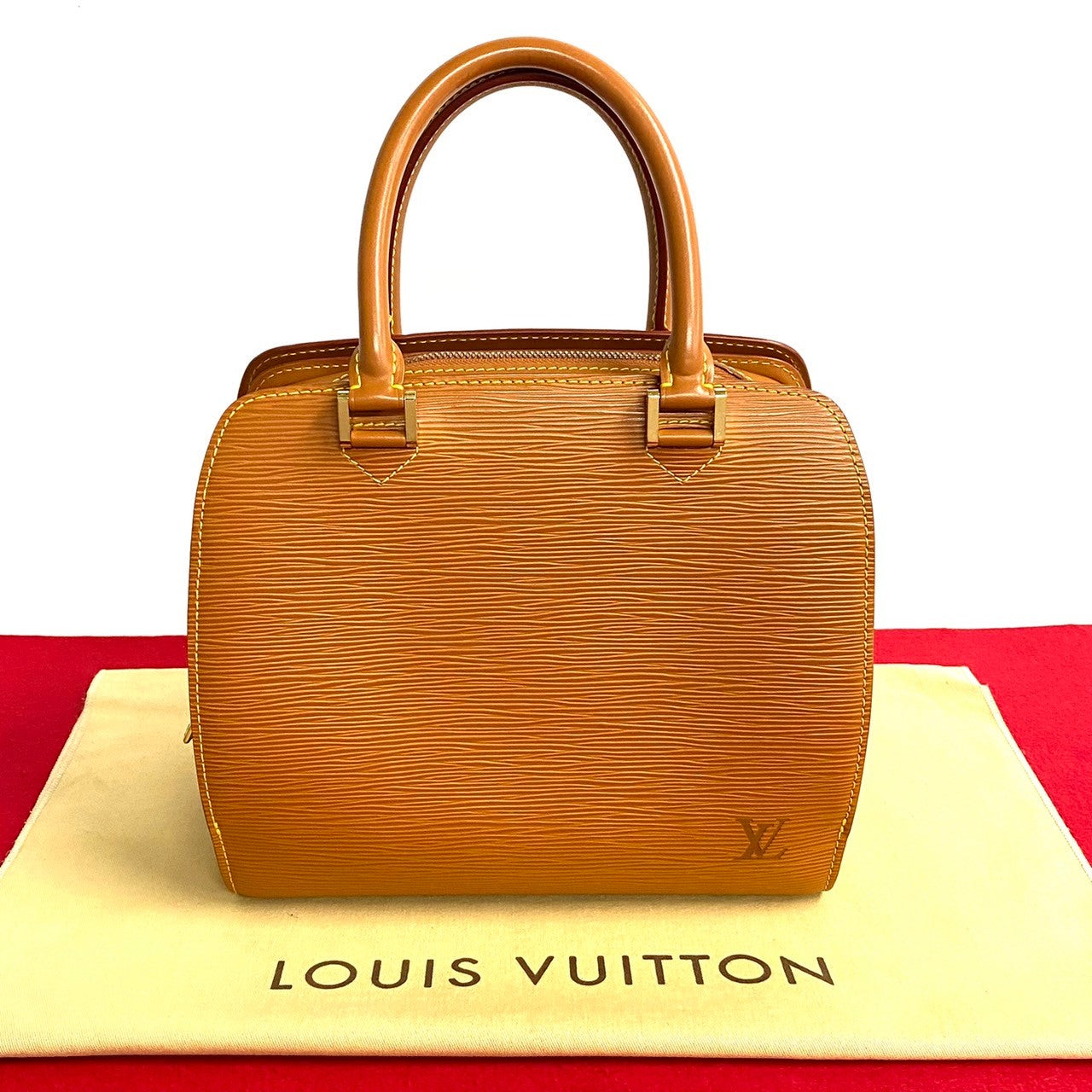 Louis Vuitton Pont Neuf Hand Bag Leather Handbag M52059 in Excellent condition