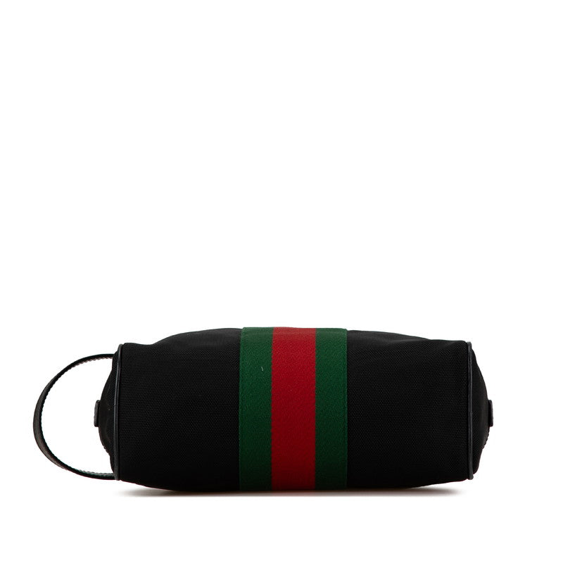 Gucci Canvas Leather Clutch Bag 630916