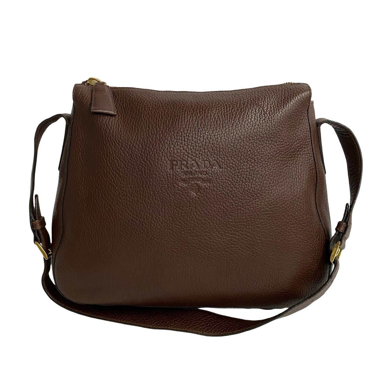 Prada Leather Shoulder Bag Leather Shoulder Bag in Good condition
