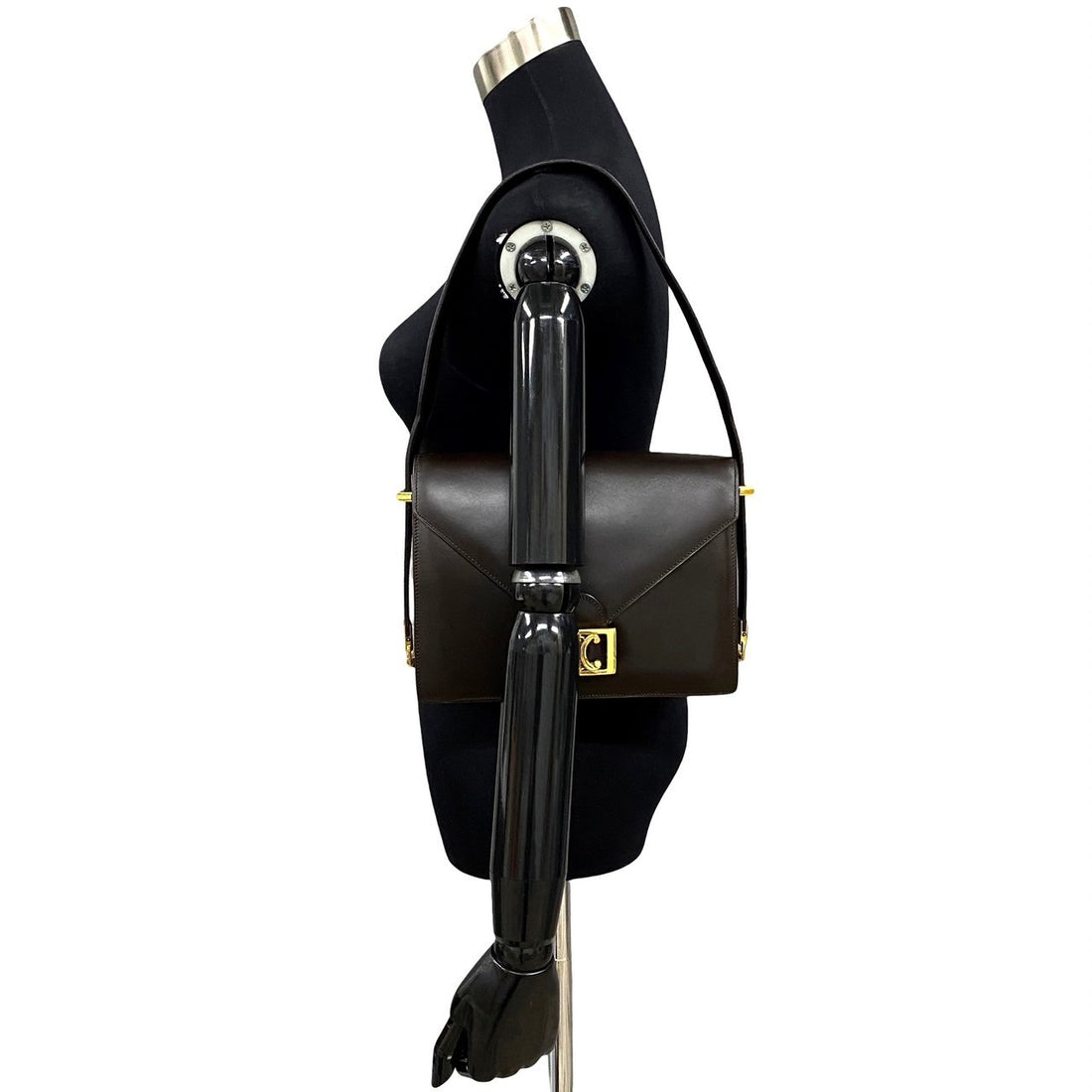 Celine Leather Shoulder Bag Leather Shoulder Bag