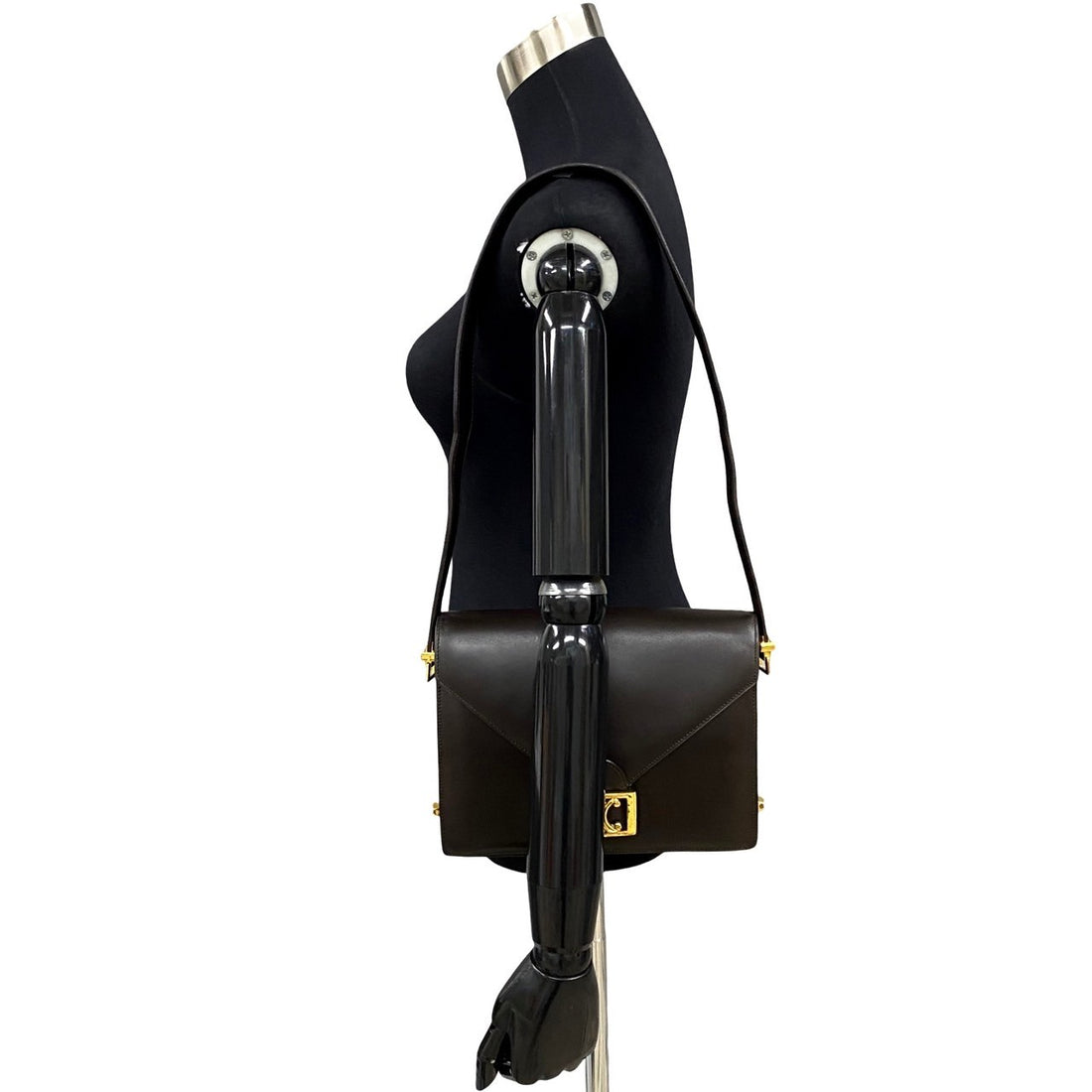 Celine Leather Shoulder Bag Leather Shoulder Bag