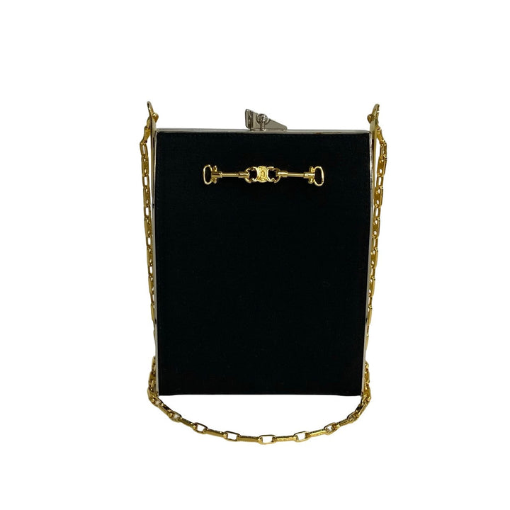 Celine Leather Chain Shoulder Bag Leather Crossbody Bag