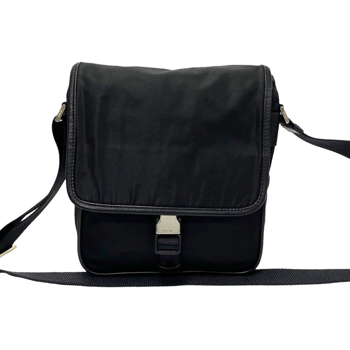 Prada Tessuto Crossbody Bag  Canvas Crossbody Bag