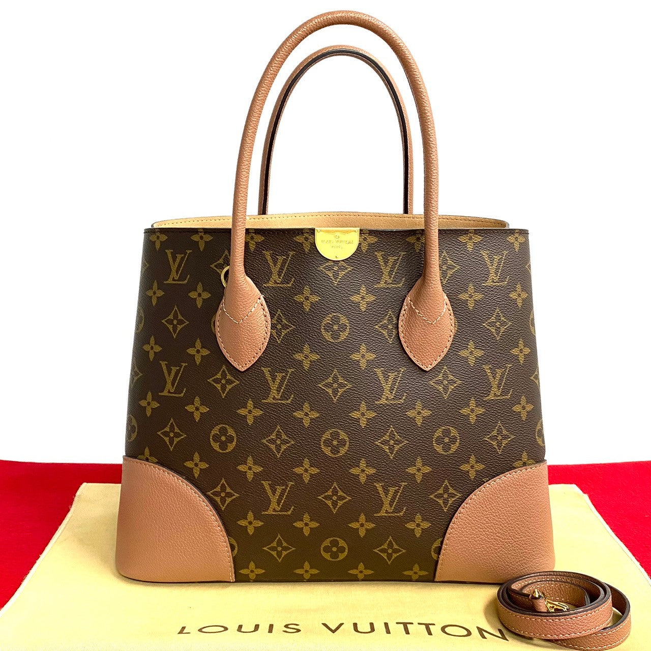 Louis Vuitton Flandrin Canvas Tote Bag M41596 in Excellent condition