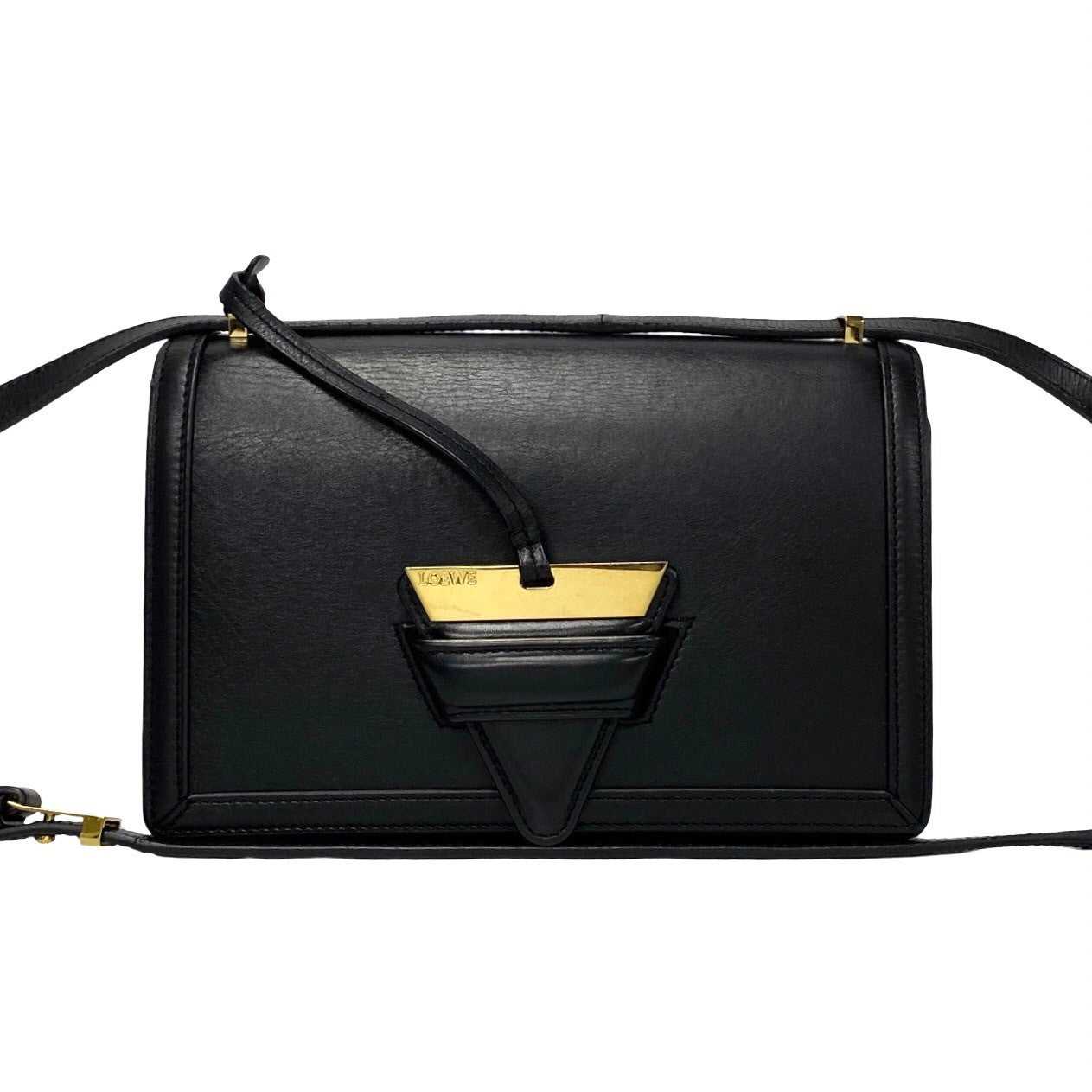 Loewe Barcelona Small Handbag Leather Shoulder Bag 无法识别 in Good condition