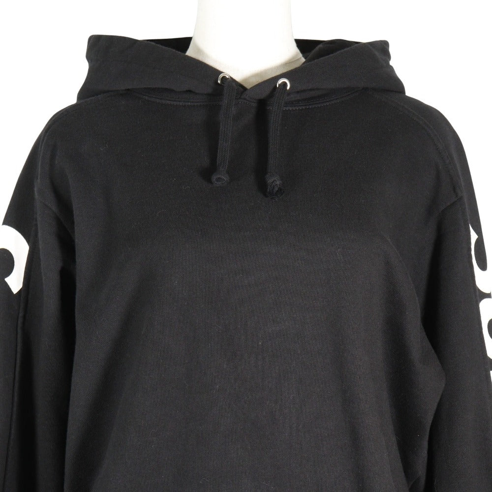 Supreme Cotton Hoodie Black Unisex