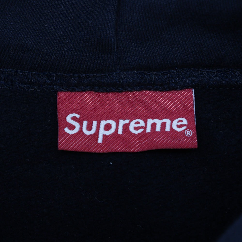 Supreme Cotton Hoodie Black Unisex