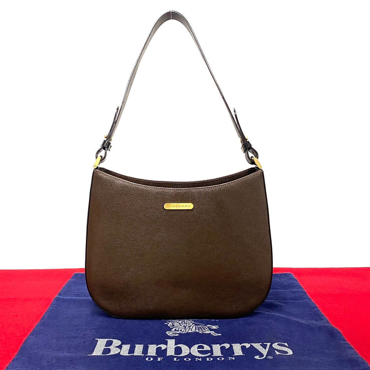 Burberry Leather Shoulder Bag  Leather Crossbody Bag in Great Condition