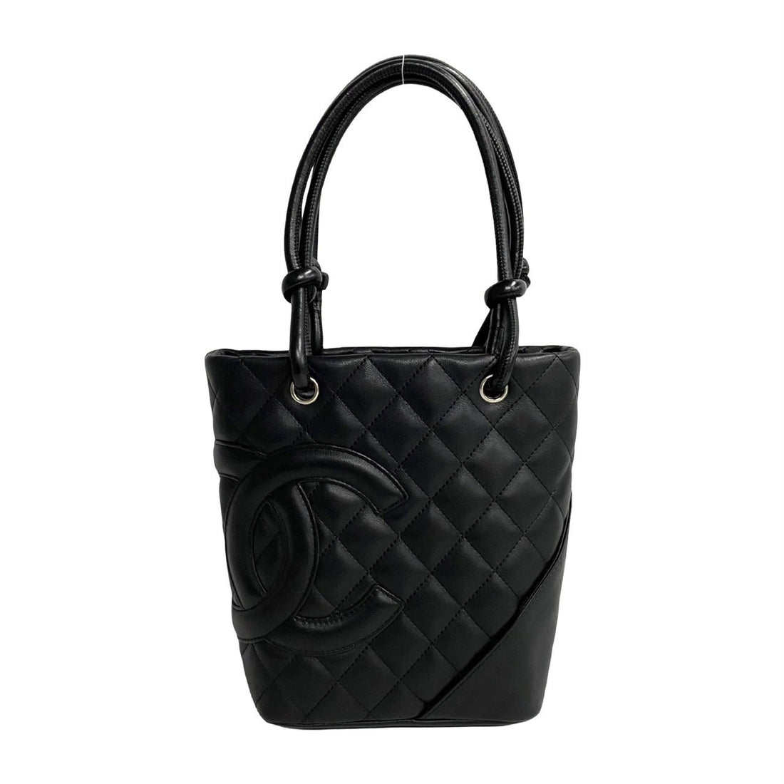 Chanel Matelasse Cambon Small Tote Leather Tote Bag 40977