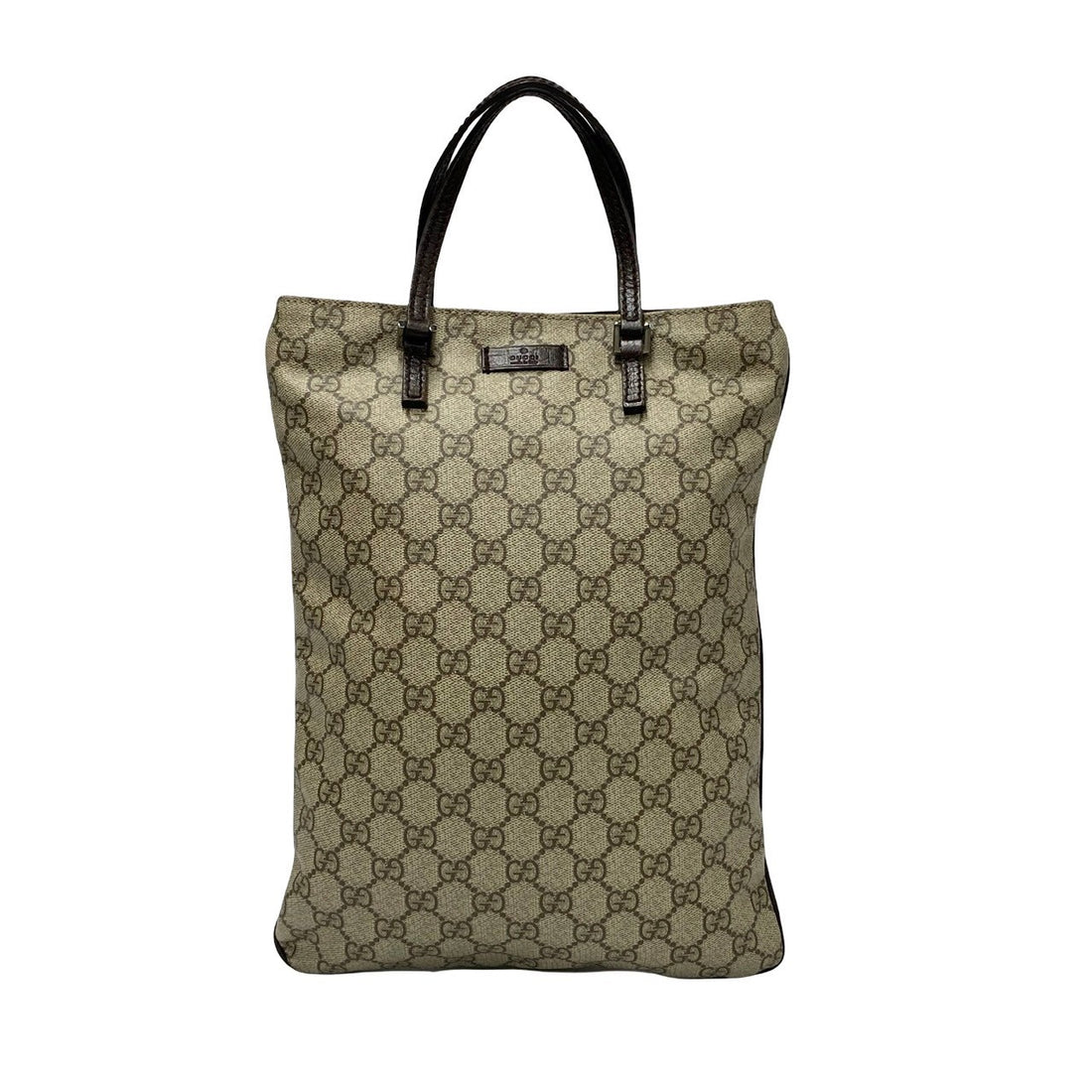 Gucci Gucci Gg Supreme Logo Leather Handbag Mini Tote Bag Canvas Tote Bag