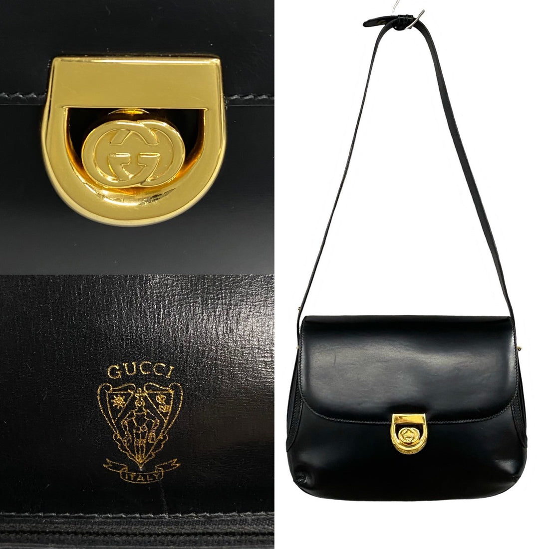 Gucci Leather Crossbody Bag  Leather Crossbody Bag