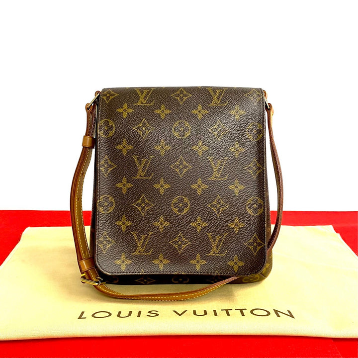 Louis Vuitton Musette Salsa Canvas Shoulder Bag M51387 in Very Good Condition