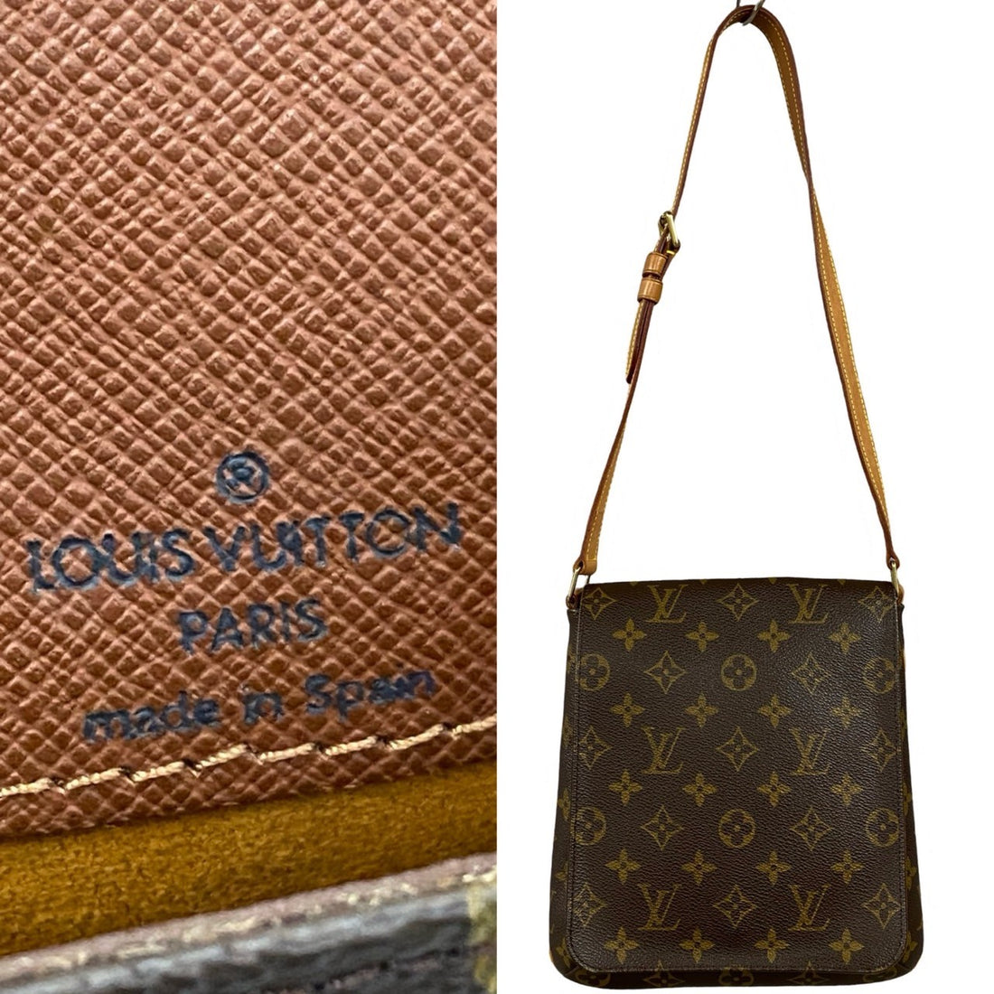 Louis Vuitton Musette Salsa Canvas Shoulder Bag M51387