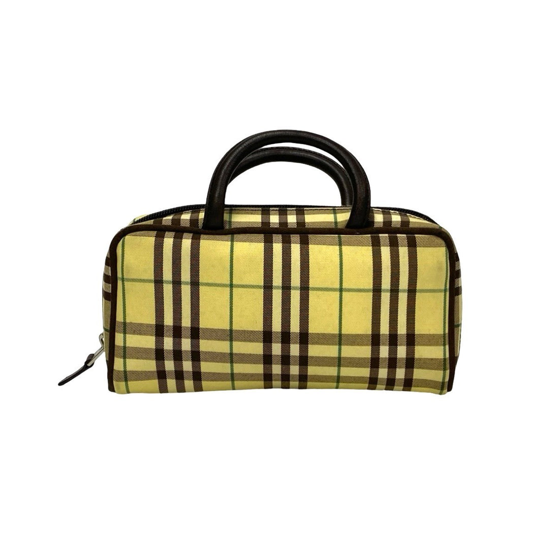 Burberry Check Mini Handbag Canvas Handbag 37705