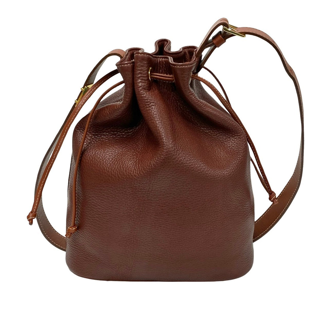 Burberry Leather Drawstring Crossbody Bag Leather Crossbody Bag in Very Good Condition