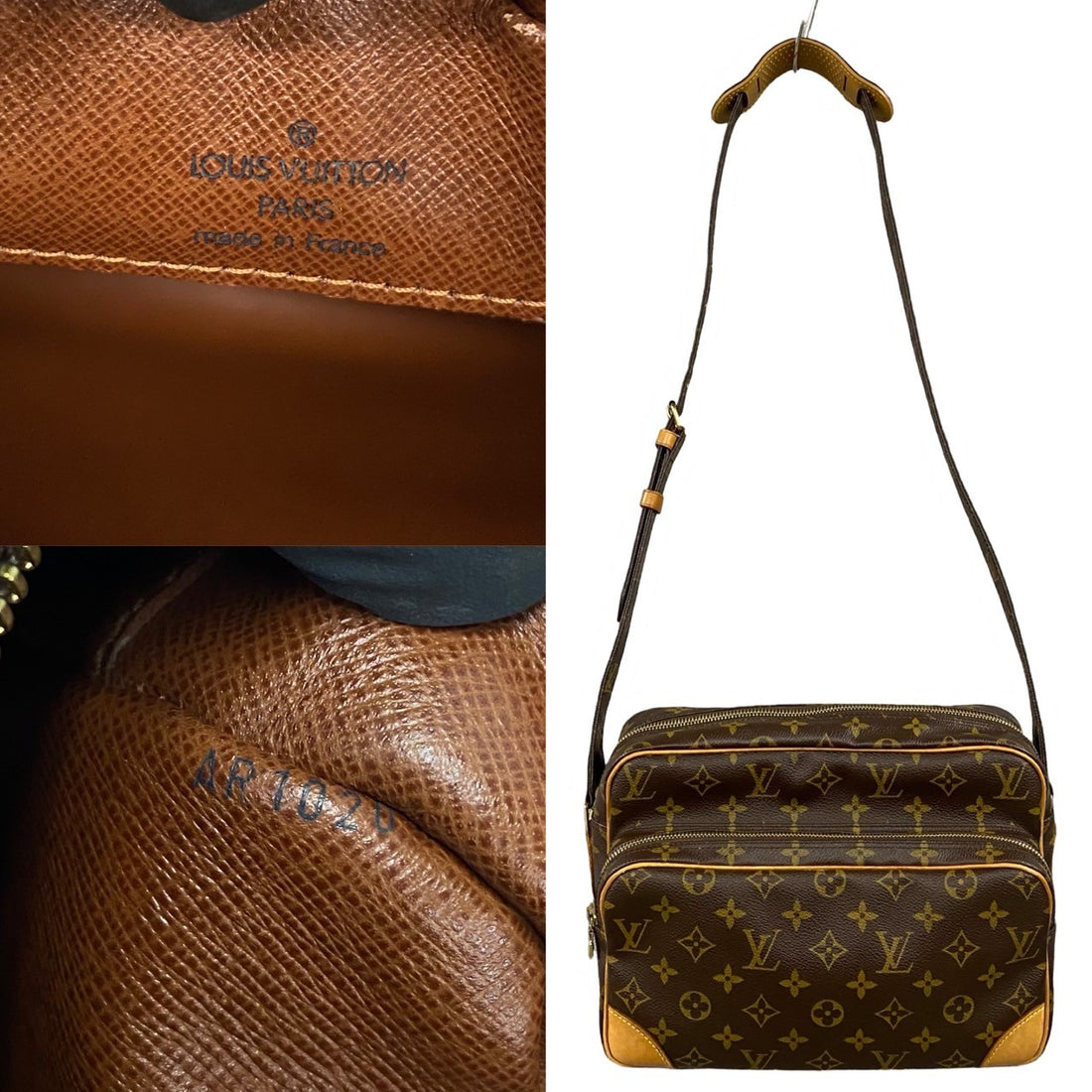 Louis Vuitton Nile Canvas Crossbody Bag Nile