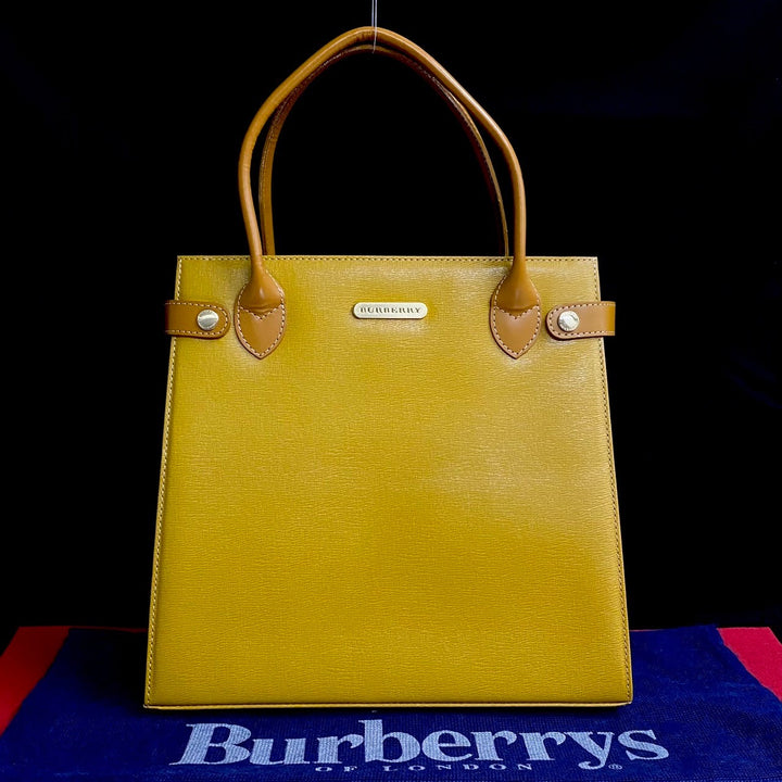 Burberry Leather Handbag Leather Handbag in Very Good Condition