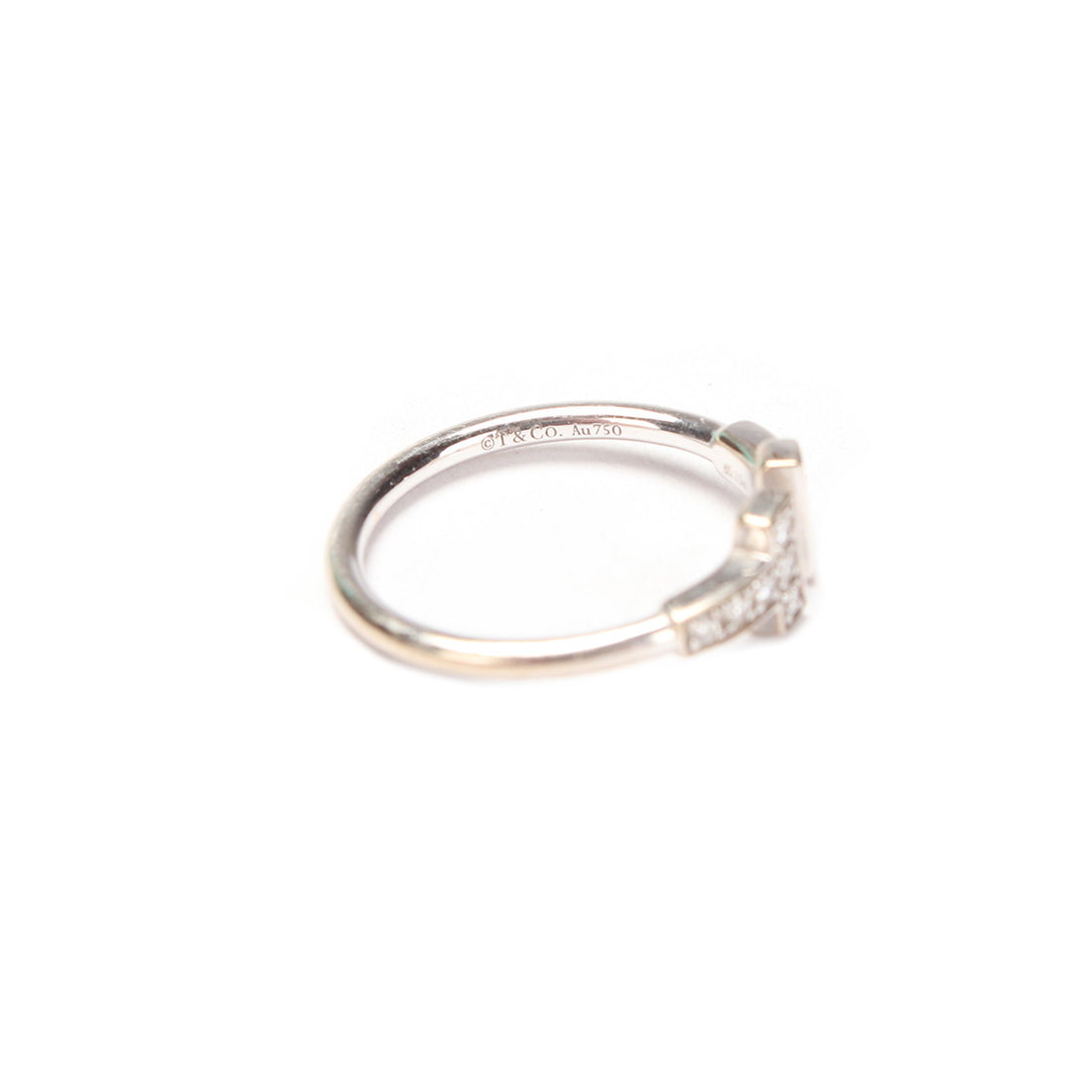 18K T-Wire Diamond Ring