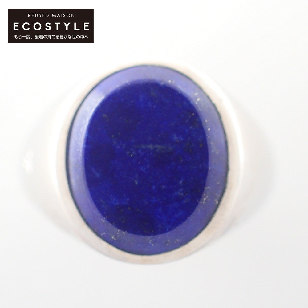 LuxUness  TOMWOOD Beautifully Crafted SV925 Lizzie Ring with Lapis Gemstones Ring in Great Condition