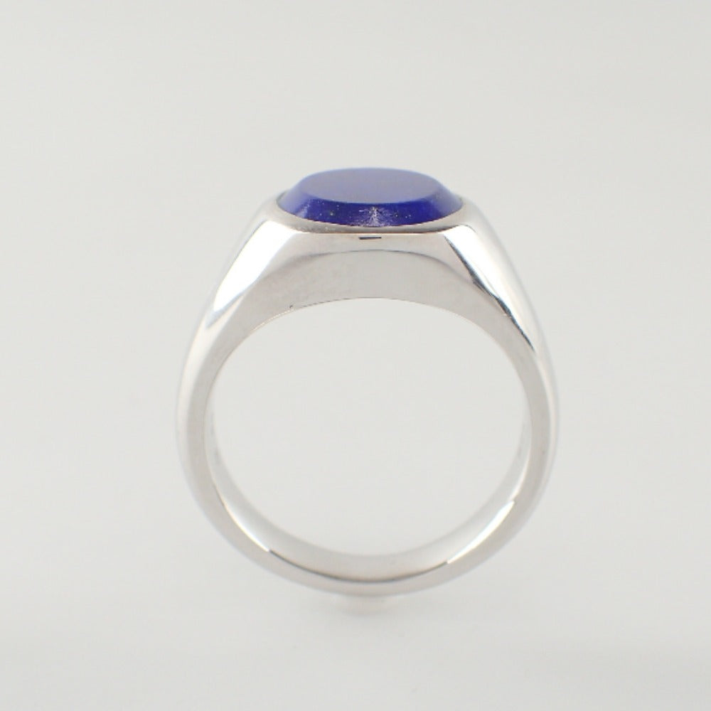 LuxUness  TOMWOOD Beautifully Crafted SV925 Lizzie Ring with Lapis Gemstones Ring in Great Condition